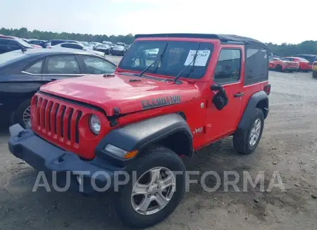 JEEP WRANGLER 2021 vin 1C4HJXAG3MW538490 from auto auction Iaai