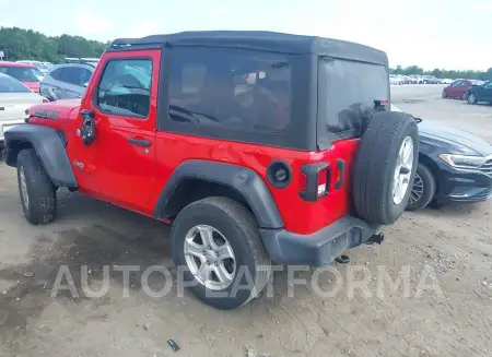 JEEP WRANGLER 2021 vin 1C4HJXAG3MW538490 from auto auction Iaai