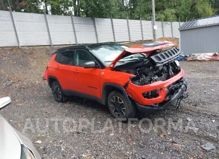 JEEP COMPASS 2019 vin 3C4NJDDB7KT800385 from auto auction Iaai