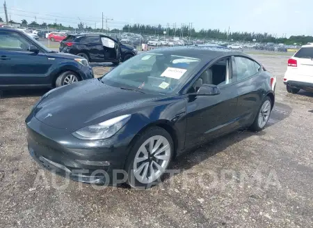 TESLA MODEL 3 2023 vin 5YJ3E1EB6PF391844 from auto auction Iaai