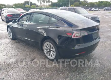 TESLA MODEL 3 2023 vin 5YJ3E1EB6PF391844 from auto auction Iaai