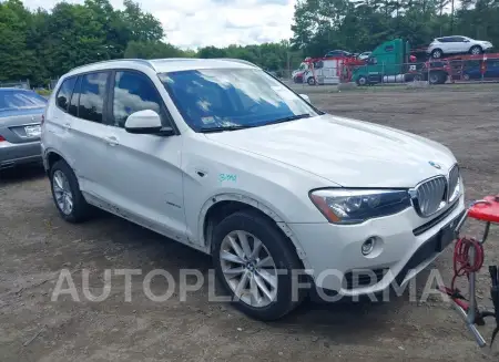 BMW X3 2017 2017 vin 5UXWX9C56H0T06874 from auto auction Iaai