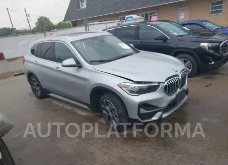 BMW X1 2021 vin WBXJG9C02M5S55115 from auto auction Iaai