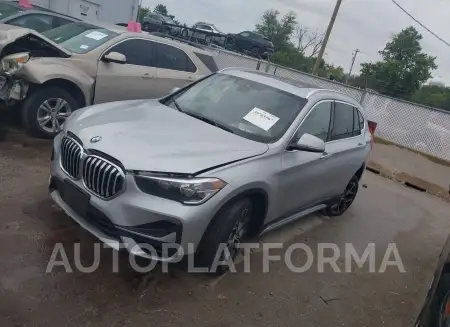 BMW X1 2021 vin WBXJG9C02M5S55115 from auto auction Iaai