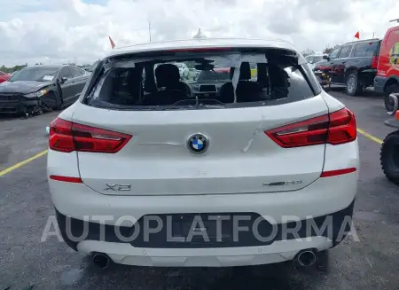 BMW X2 2018 vin WBXYJ3C3XJEJ91618 from auto auction Iaai