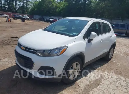 CHEVROLET TRAX 2017 vin 3GNCJKSBXHL265437 from auto auction Iaai