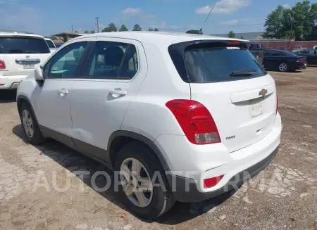 CHEVROLET TRAX 2017 vin 3GNCJKSBXHL265437 from auto auction Iaai