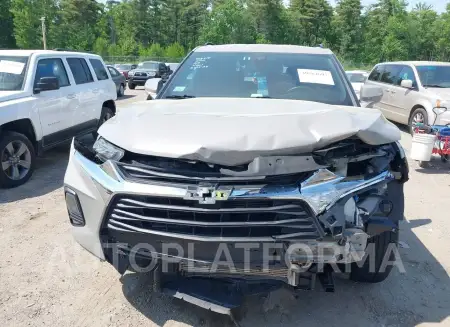 CHEVROLET BLAZER 2021 vin 3GNKBJRS9MS576480 from auto auction Iaai