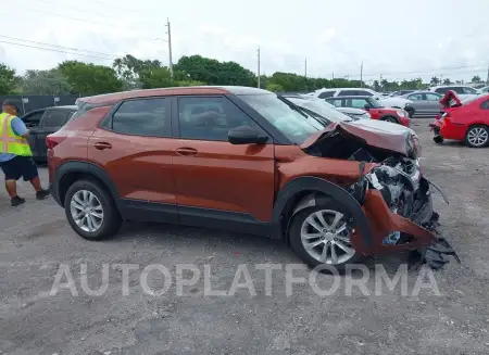 CHEVROLET TRAILBLAZER 2021 vin KL79MMS20MB134726 from auto auction Iaai