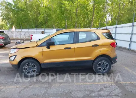 FORD ECOSPORT 2022 vin MAJ6S3FL4NC464654 from auto auction Iaai