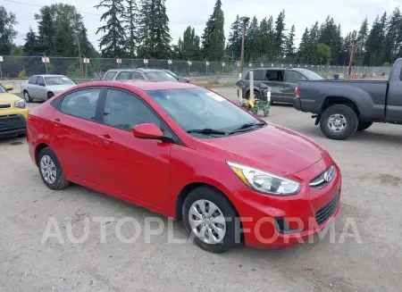 Hyundai Accent 2016 2016 vin KMHCT4AE7GU074181 from auto auction Iaai