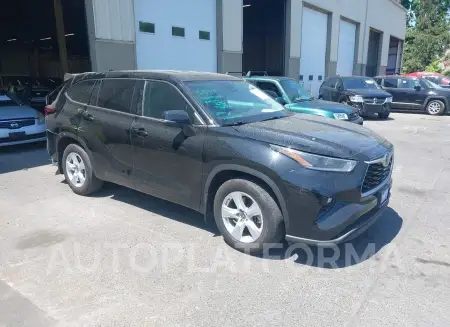 Toyota Highlander 2021 2021 vin 5TDBZRBH1MS122777 from auto auction Iaai