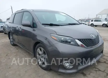 Toyota Sienna 2015 2015 vin 5TDXK3DC3FS663583 from auto auction Iaai