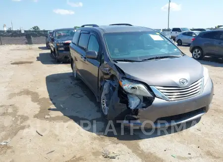 Toyota Sienna 2016 2016 vin 5TDYK3DC1GS708767 from auto auction Iaai