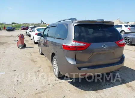 TOYOTA SIENNA 2016 vin 5TDYK3DC1GS708767 from auto auction Iaai