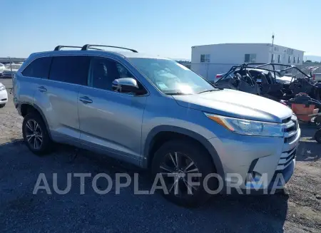 Toyota Highlander 2018 2018 vin 5TDZZRFH3JS285404 from auto auction Iaai