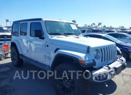 Jeep Wrangler 2021 2021 vin 1C4HJXEN6MW626068 from auto auction Iaai