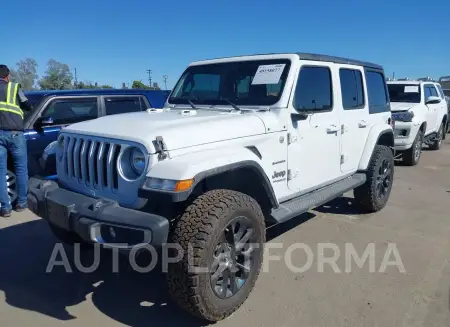 JEEP WRANGLER UNLIMITED 2021 vin 1C4HJXEN6MW626068 from auto auction Iaai