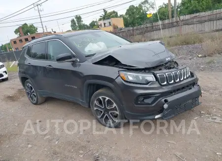 Jeep Compass 2022 2022 vin 3C4NJDCB9NT176580 from auto auction Iaai