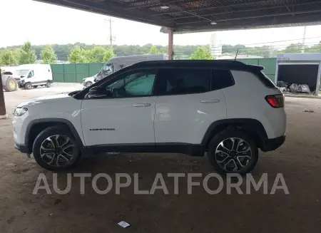 JEEP COMPASS 2022 vin 3C4NJDCBXNT162834 from auto auction Iaai