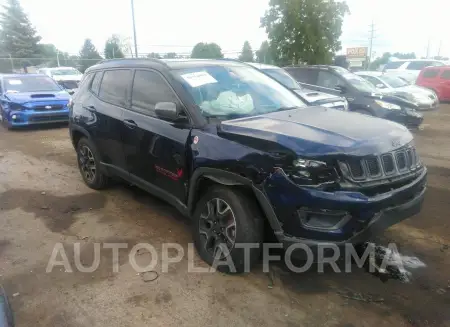 Jeep Compass 2019 2019 vin 3C4NJDDB2KT655370 from auto auction Iaai