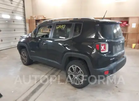 JEEP RENEGADE 2016 vin ZACCJBDT5GPD27816 from auto auction Iaai