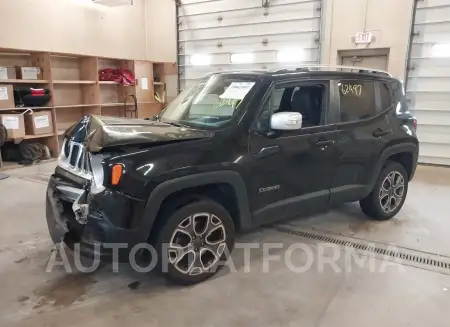 JEEP RENEGADE 2016 vin ZACCJBDT5GPD27816 from auto auction Iaai