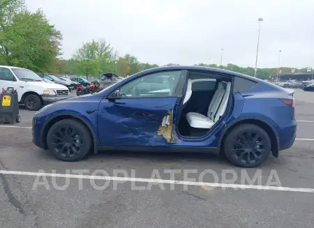 TESLA MODEL Y 2023 vin 7SAYGDEE6PF790543 from auto auction Iaai