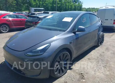 TESLA MODEL Y 2023 vin 7SAYGDEF7PF801042 from auto auction Iaai