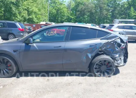 TESLA MODEL Y 2023 vin 7SAYGDEF7PF801042 from auto auction Iaai