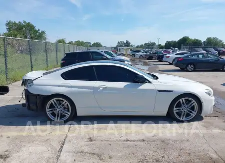 BMW 640I 2016 vin WBA6H1C53GD932936 from auto auction Iaai