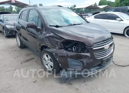 Chevrolet Trax 2016 2016 vin KL7CJPSB0GB604466 from auto auction Iaai