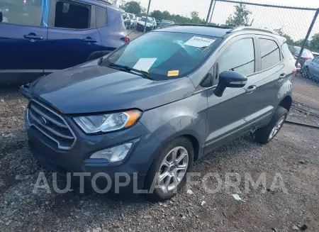 FORD ECOSPORT 2022 vin MAJ6S3GL3NC464546 from auto auction Iaai