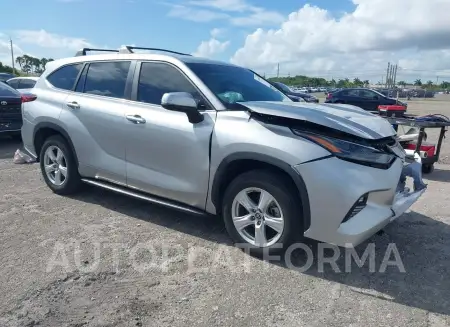 Toyota Highlander 2023 2023 vin 5TDKDRAHXPS021807 from auto auction Iaai