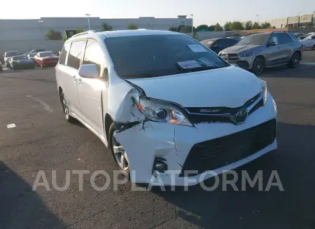 TOYOTA SIENNA 2020 vin 5TDKZ3DC6LS046065 from auto auction Iaai