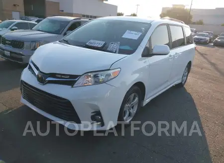 TOYOTA SIENNA 2020 vin 5TDKZ3DC6LS046065 from auto auction Iaai