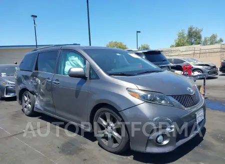 Toyota Sienna 2015 2015 vin 5TDXK3DCXFS598800 from auto auction Iaai