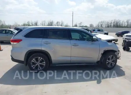 TOYOTA HIGHLANDER 2018 vin 5TDZARFH1JS035814 from auto auction Iaai