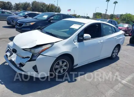 TOYOTA PRIUS 2016 vin JTDKBRFU9G3019902 from auto auction Iaai