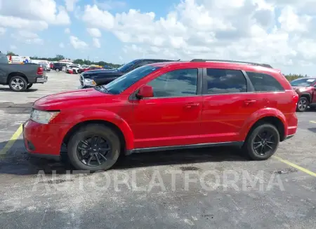 DODGE JOURNEY 2019 vin 3C4PDCBG9KT848656 from auto auction Iaai