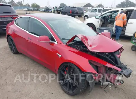 Tesla Model 3 2018 2018 vin 5YJ3E1EB8JF083565 from auto auction Iaai