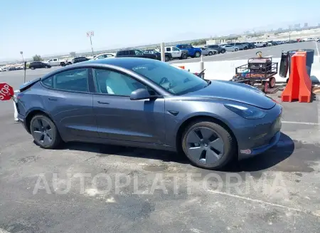 TESLA MODEL 3 2023 vin 5YJ3E1EB9PF669622 from auto auction Iaai