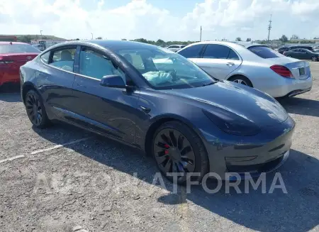 Tesla Model 3 2022 2022 vin 5YJ3E1EC9NF194902 from auto auction Iaai