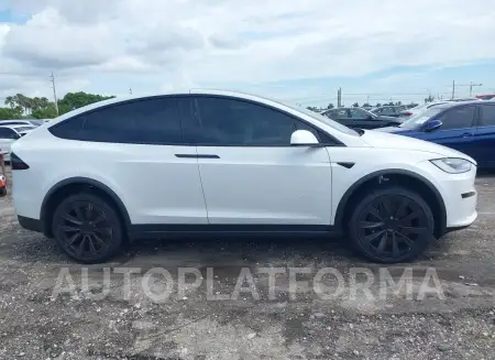 TESLA MODEL X 2022 vin 7SAXCBE5XNF359793 from auto auction Iaai