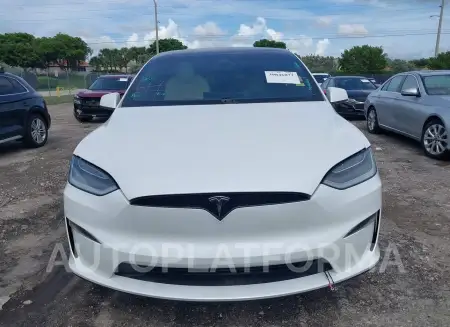 TESLA MODEL X 2022 vin 7SAXCBE5XNF359793 from auto auction Iaai