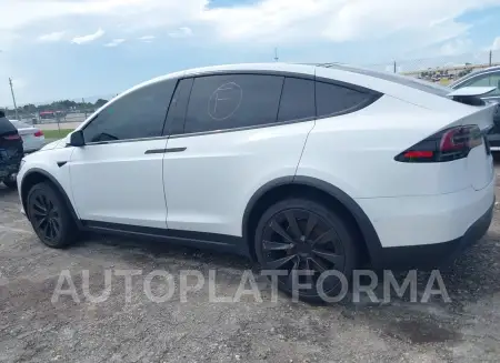 TESLA MODEL X 2022 vin 7SAXCBE5XNF359793 from auto auction Iaai