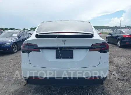 TESLA MODEL X 2022 vin 7SAXCBE5XNF359793 from auto auction Iaai