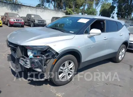 CHEVROLET BLAZER 2020 vin 3GNKBBRA6LS640857 from auto auction Iaai