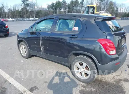 CHEVROLET TRAX 2016 vin KL7CJNSB6GB725751 from auto auction Iaai