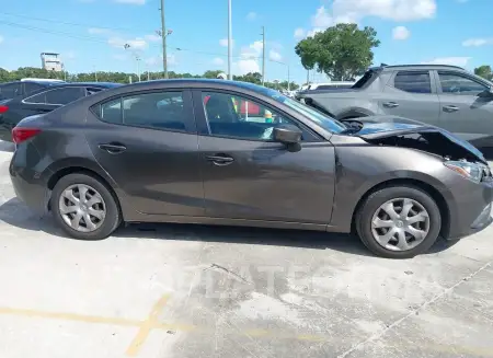 MAZDA MAZDA3 2015 vin 3MZBM1U70FM166693 from auto auction Iaai